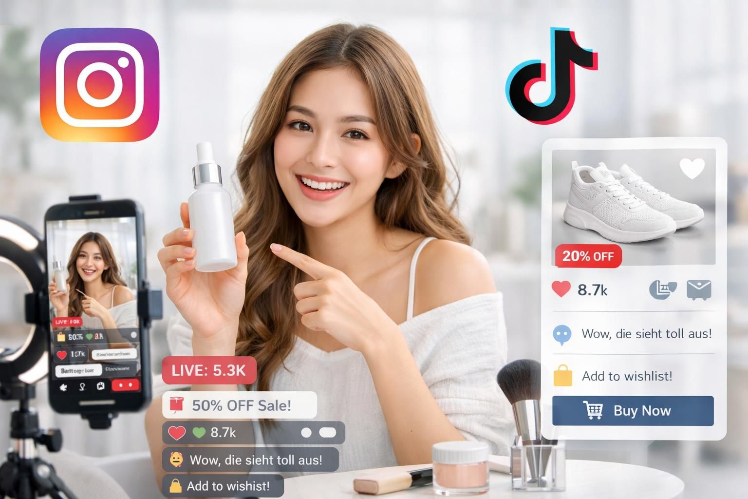 entdecken sie, wie social commerce die kaufintention verändert, indem es soziale interaktionen und einkaufserlebnisse kombiniert, um das einkaufsverhalten moderner verbraucher neu zu definieren.
